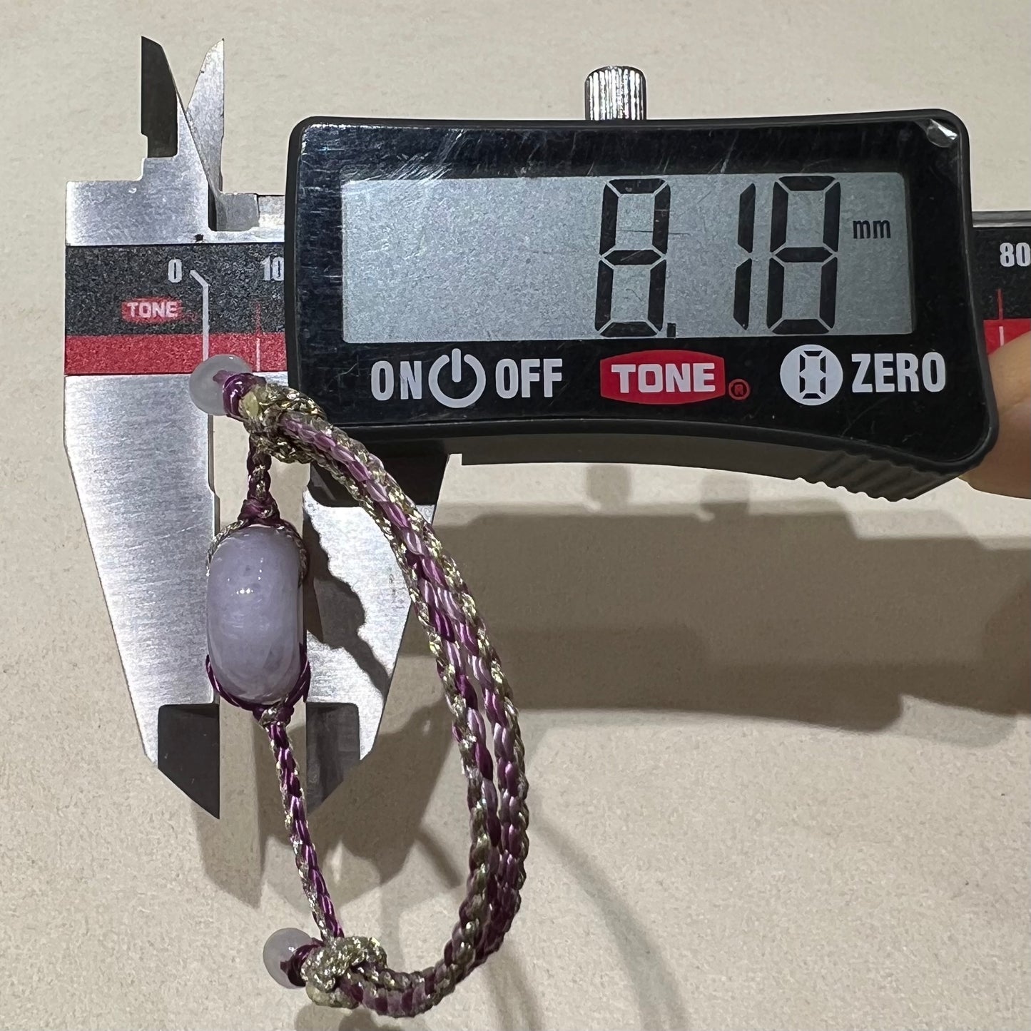 C25981644 🌸天然緬甸紫羅蘭翡翠*甜甜圈款平安扣配溢翠手繩系列