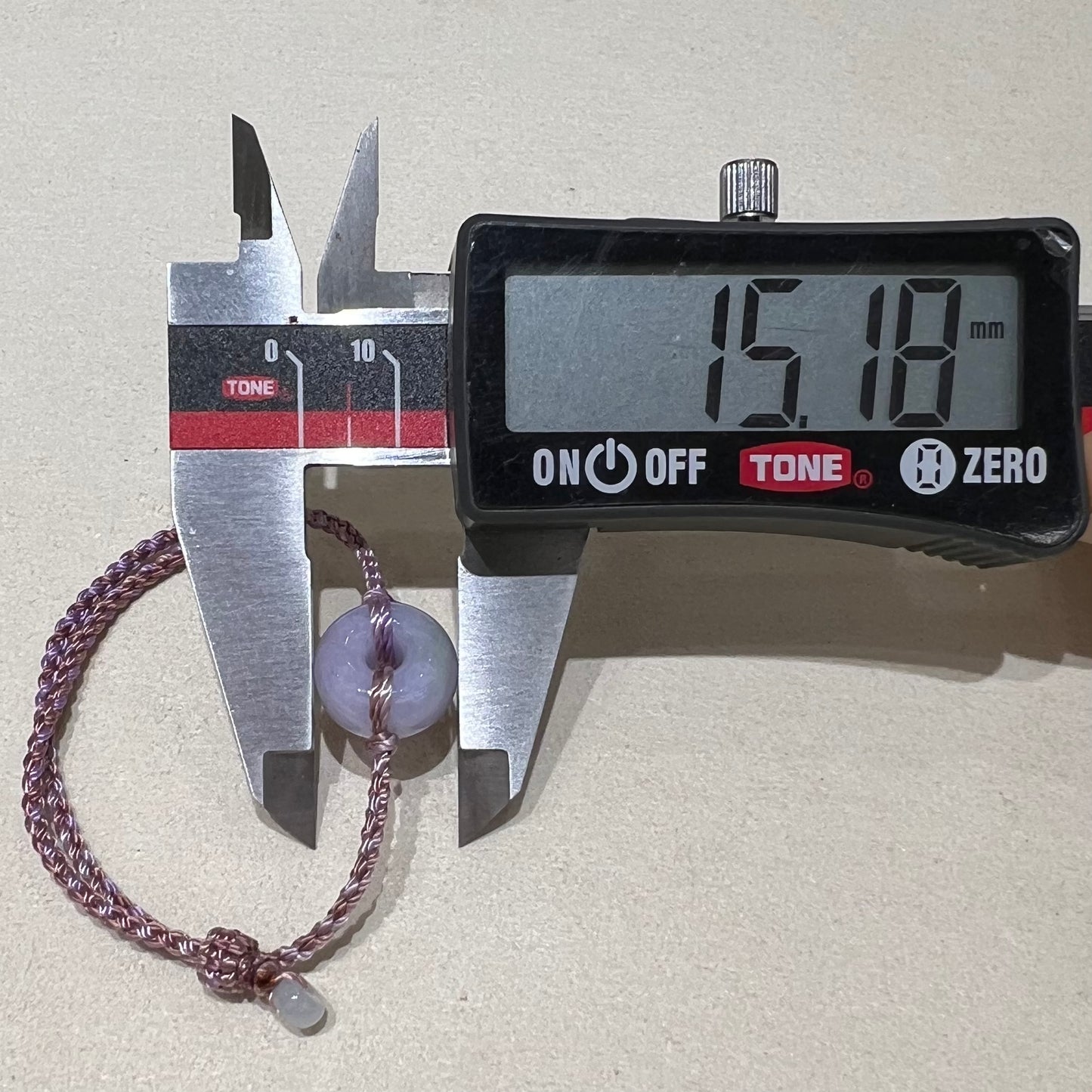 C25981846 🌸天然緬甸紫羅蘭翡翠*甜甜圈款平安扣配溢翠手繩系列