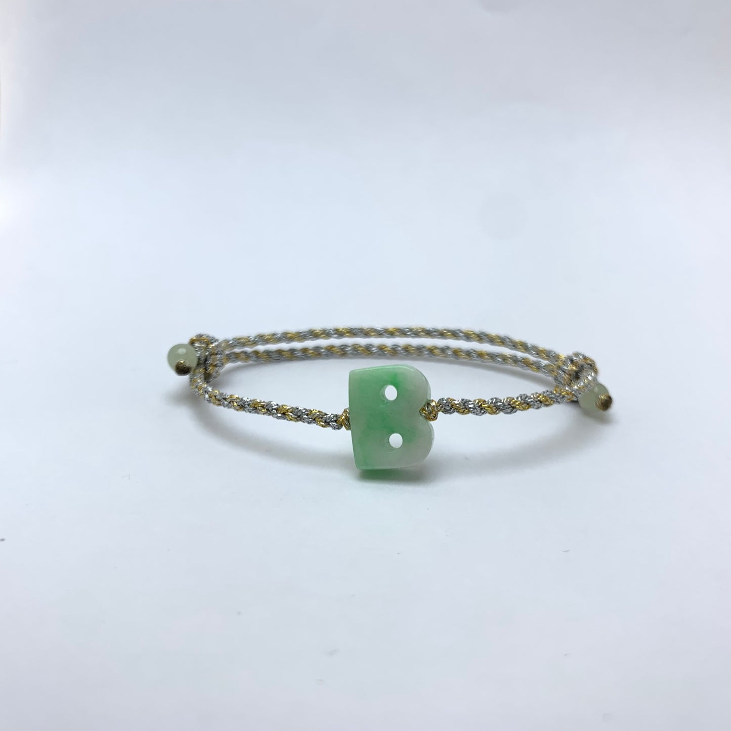 243151048英文字母手繩B🔠天然緬甸翡翠 #溢翠字母系列