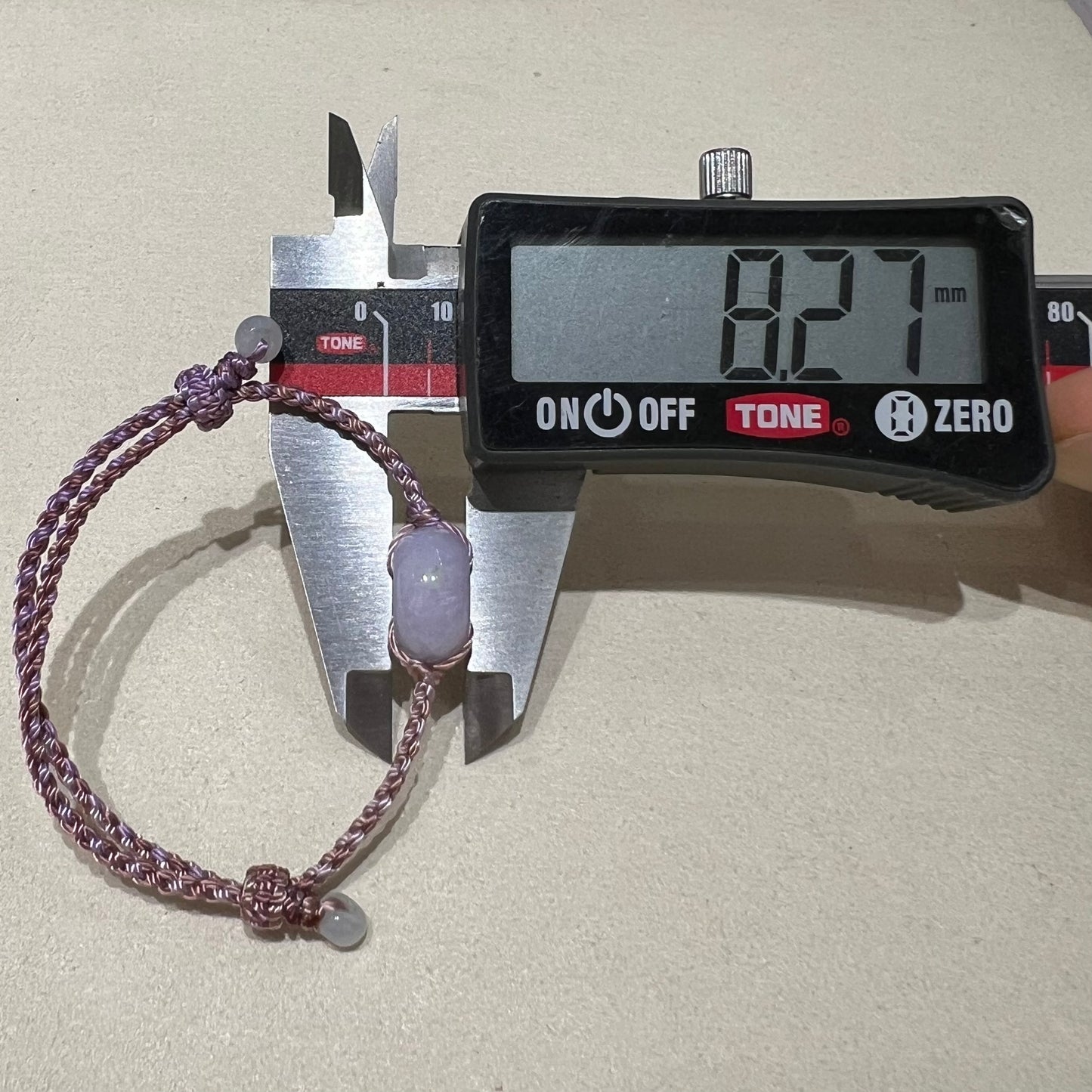 C25981846 🌸天然緬甸紫羅蘭翡翠*甜甜圈款平安扣配溢翠手繩系列