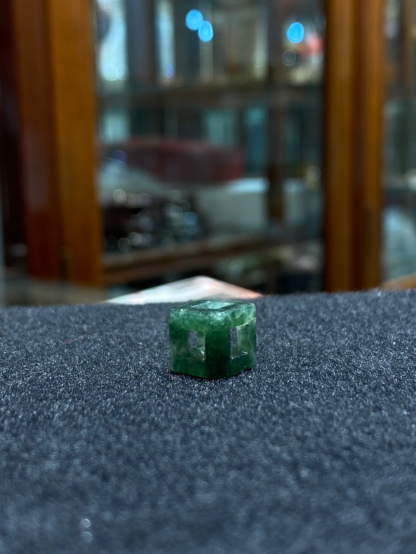 ❤️天然緬甸翡翠🖤簡約立方E248251600TW(荃灣店)