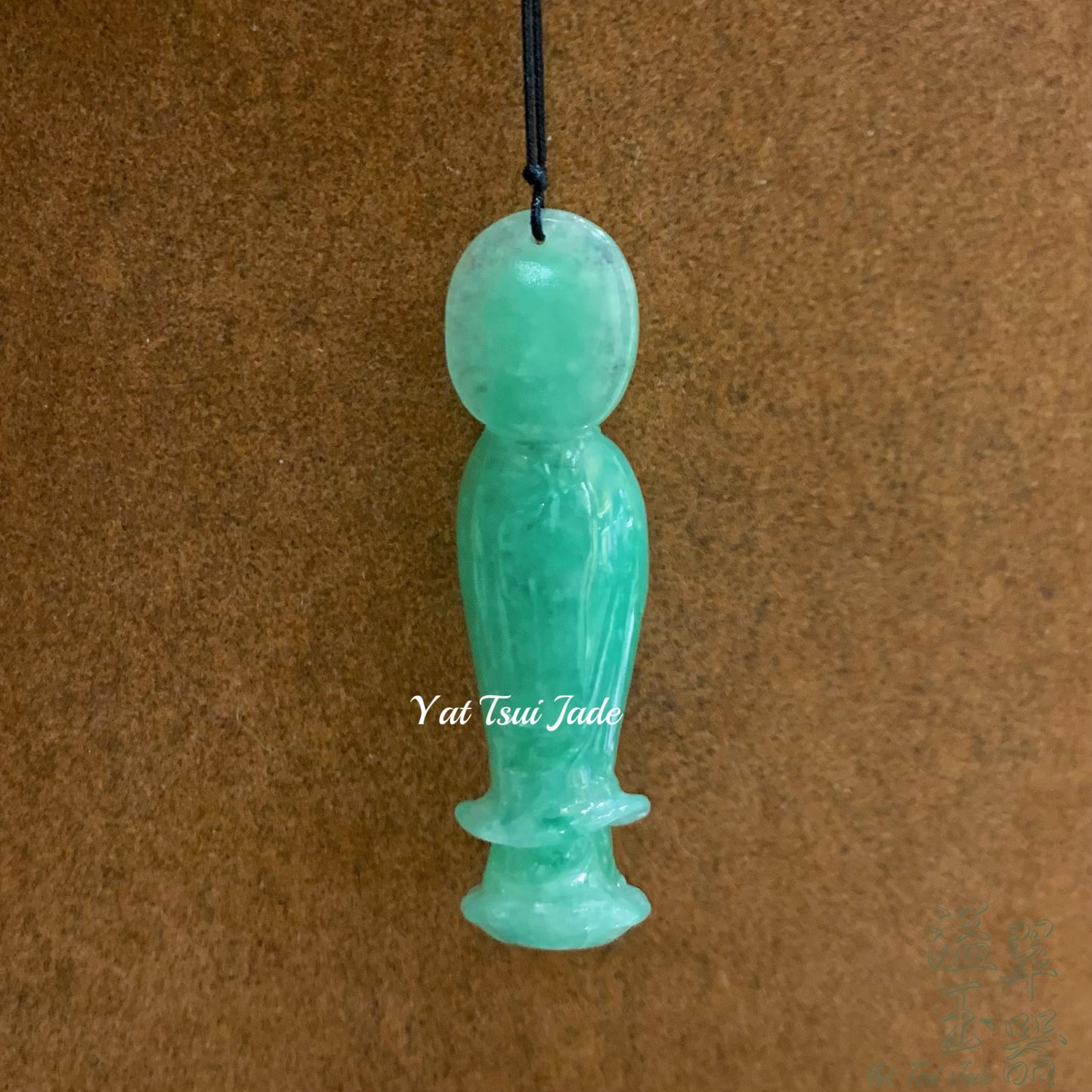 天然緬甸紫翡翠✨冰晴觀音菩薩✨T23428454