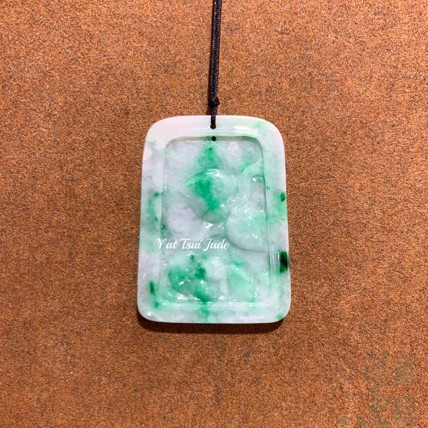 天然緬甸翡翠🍑青綠福壽🍑2353154