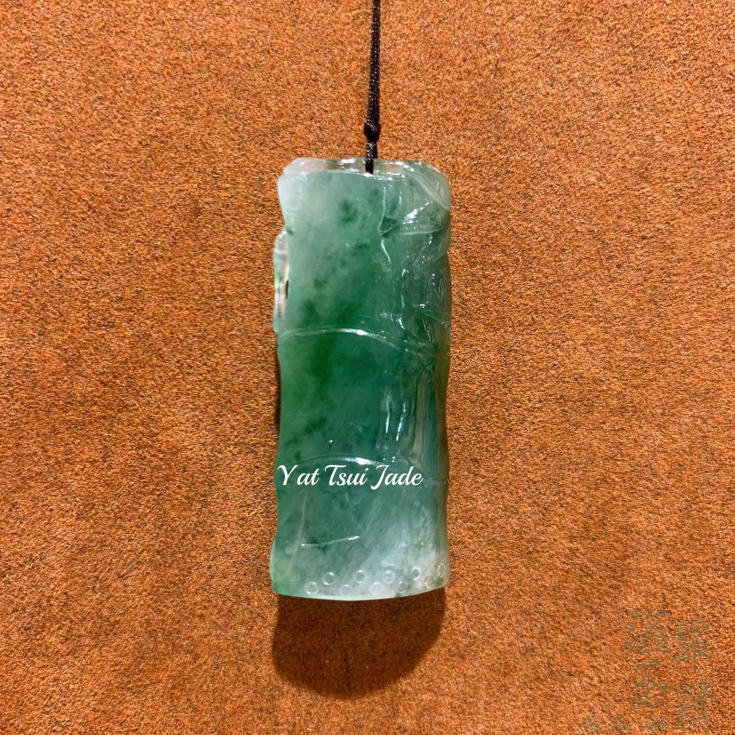 天然緬甸翡翠玉石🔥冰飄綠玉竹節🙏🏻節節上升💪🏻2355432