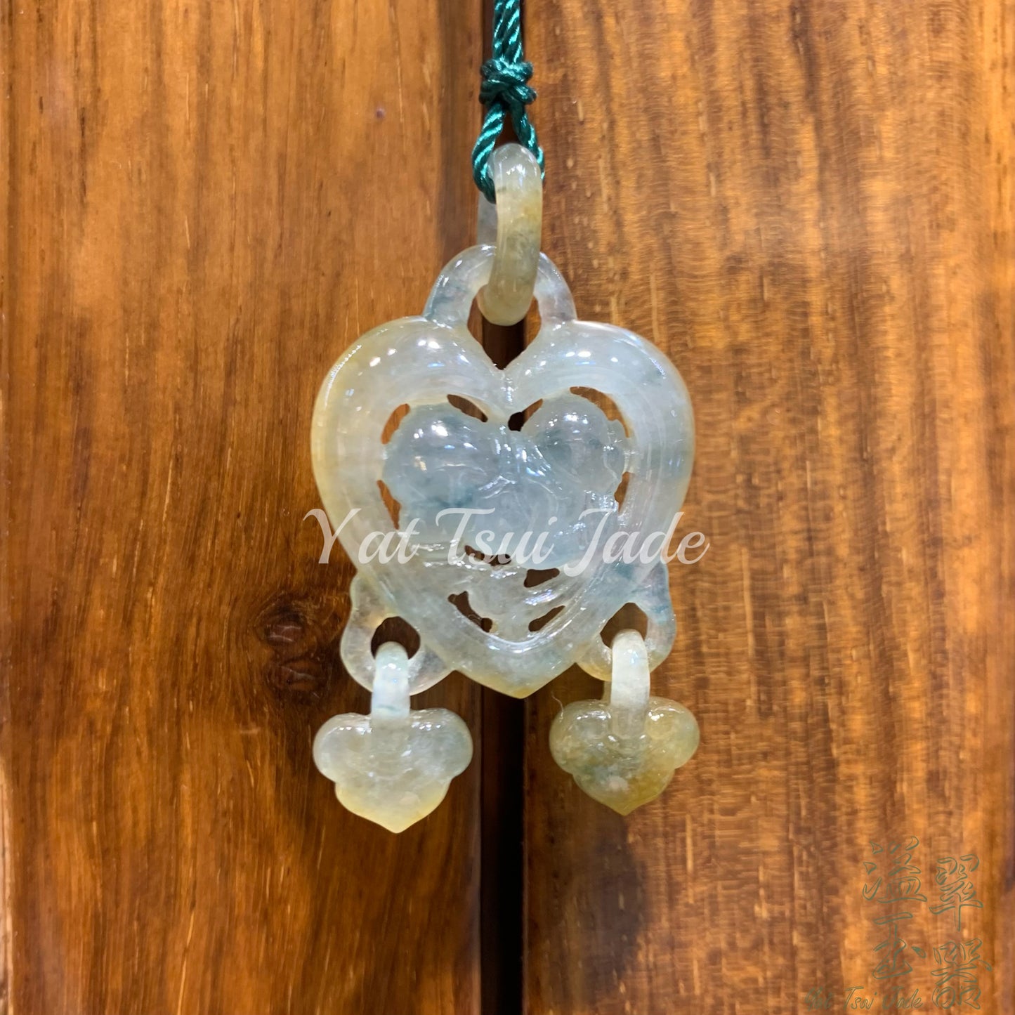 天然緬甸翡翠玉石(冰種出環如意運財童子)A221016403