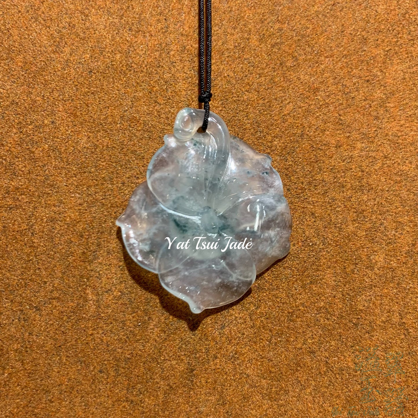 🌸天然緬甸高質翡翠🧚🏻冰種飄綠花玫瑰花~花花系列🌷 J2332327