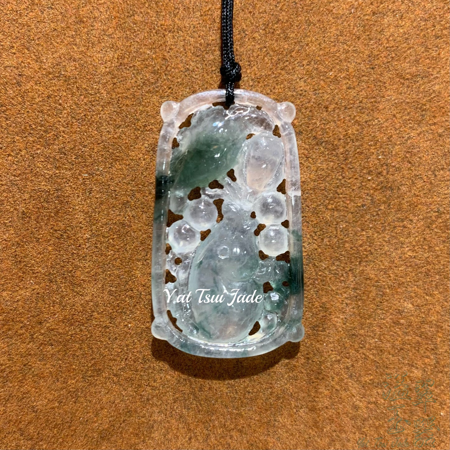 冰種飄綠花蓮藕玉魚蓮蓬2329435