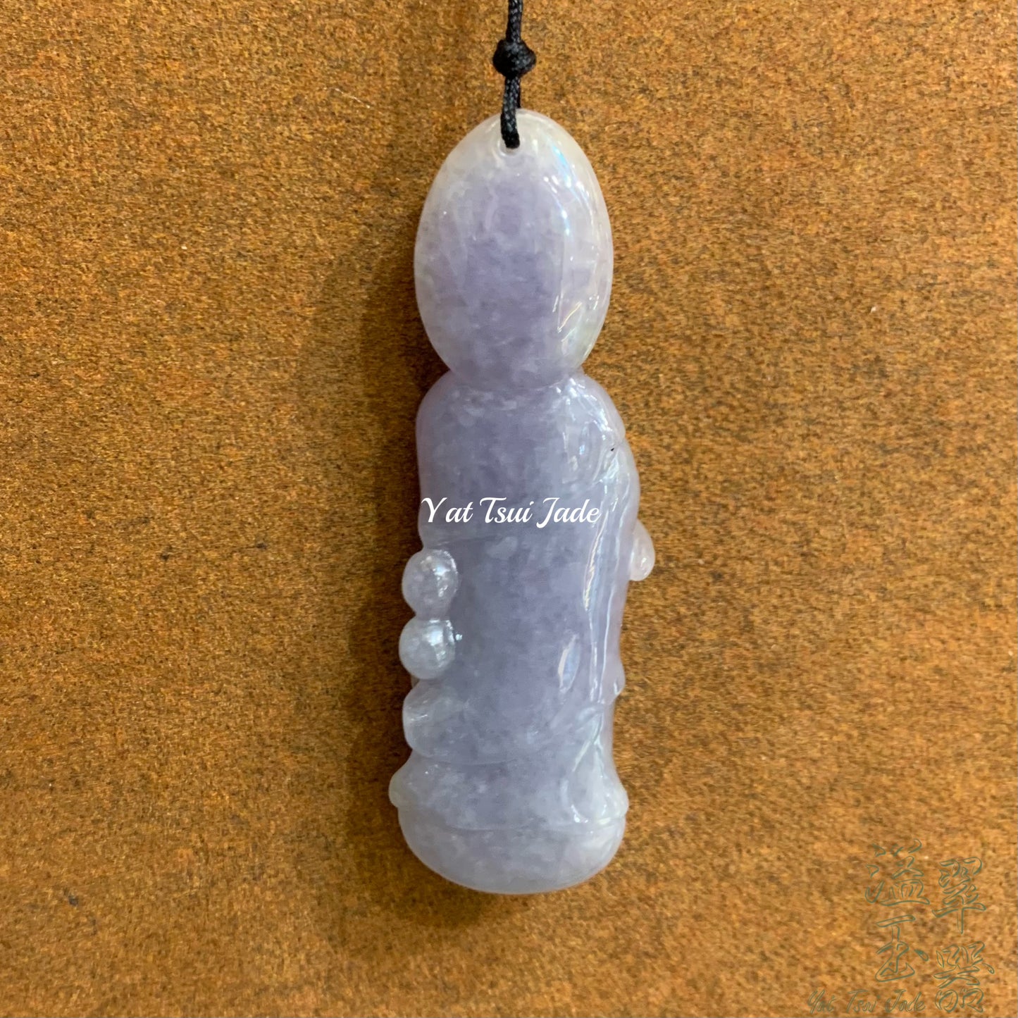 天然緬甸翡翠✨春紫觀音菩薩✨T23115142