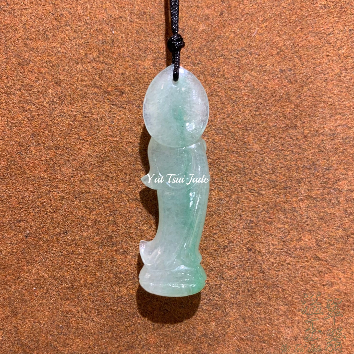 天然緬甸翡翠✨冰晴玉觀音🙏🏻T2321356