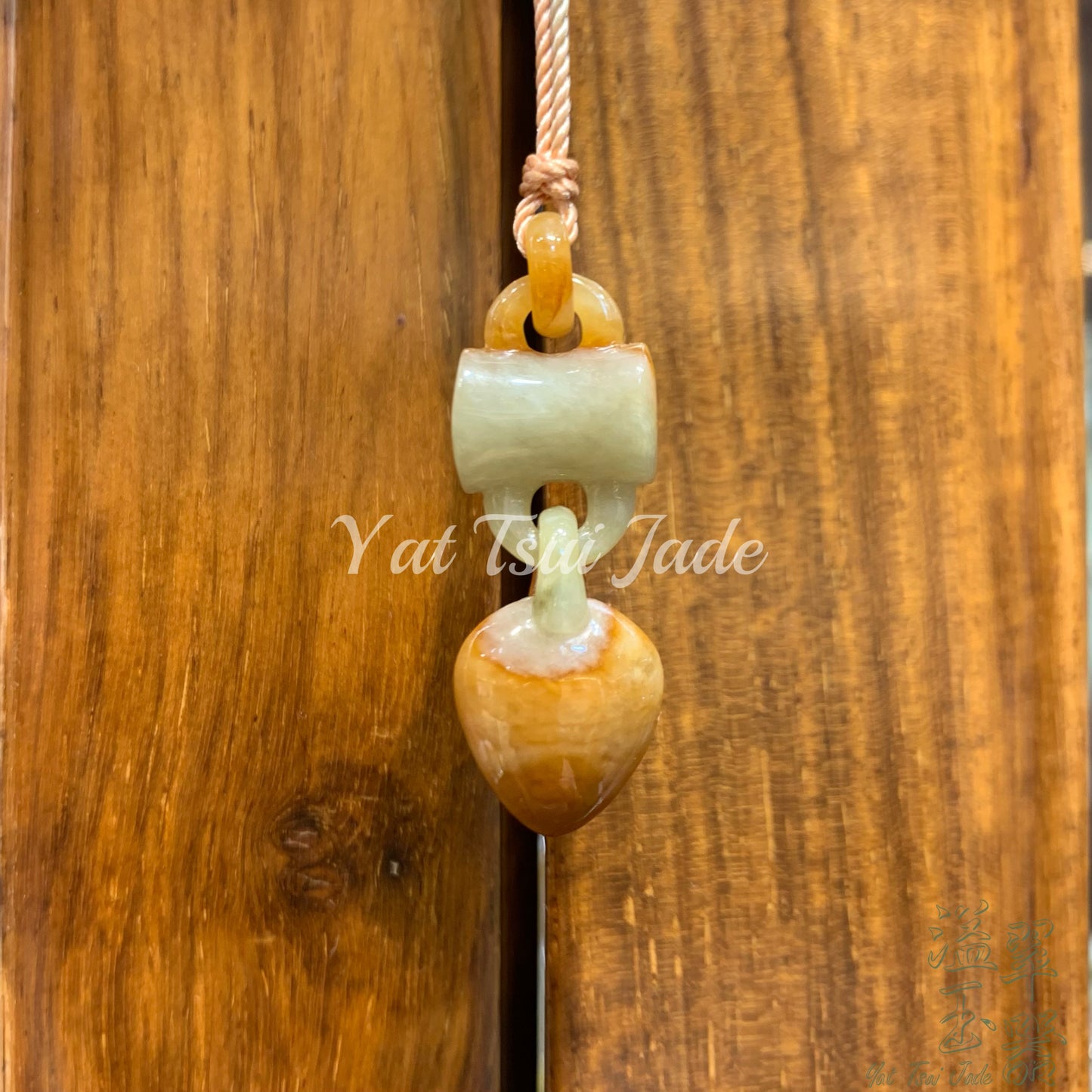 天然緬甸翡翠玉石(分色翡紅出環心滿意足)A221016355