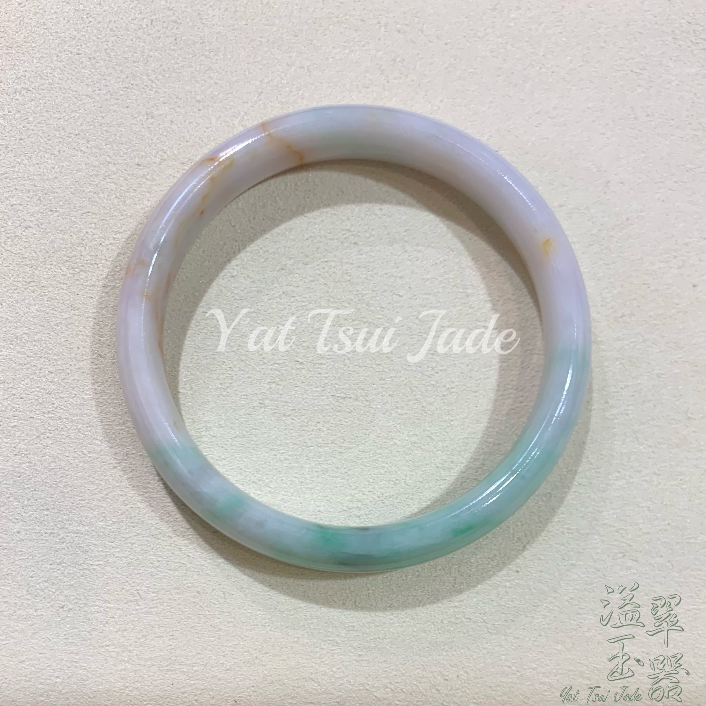 ✨56mm 翡紅翠綠蜜絲三彩玉鐲✨ZA2211295653