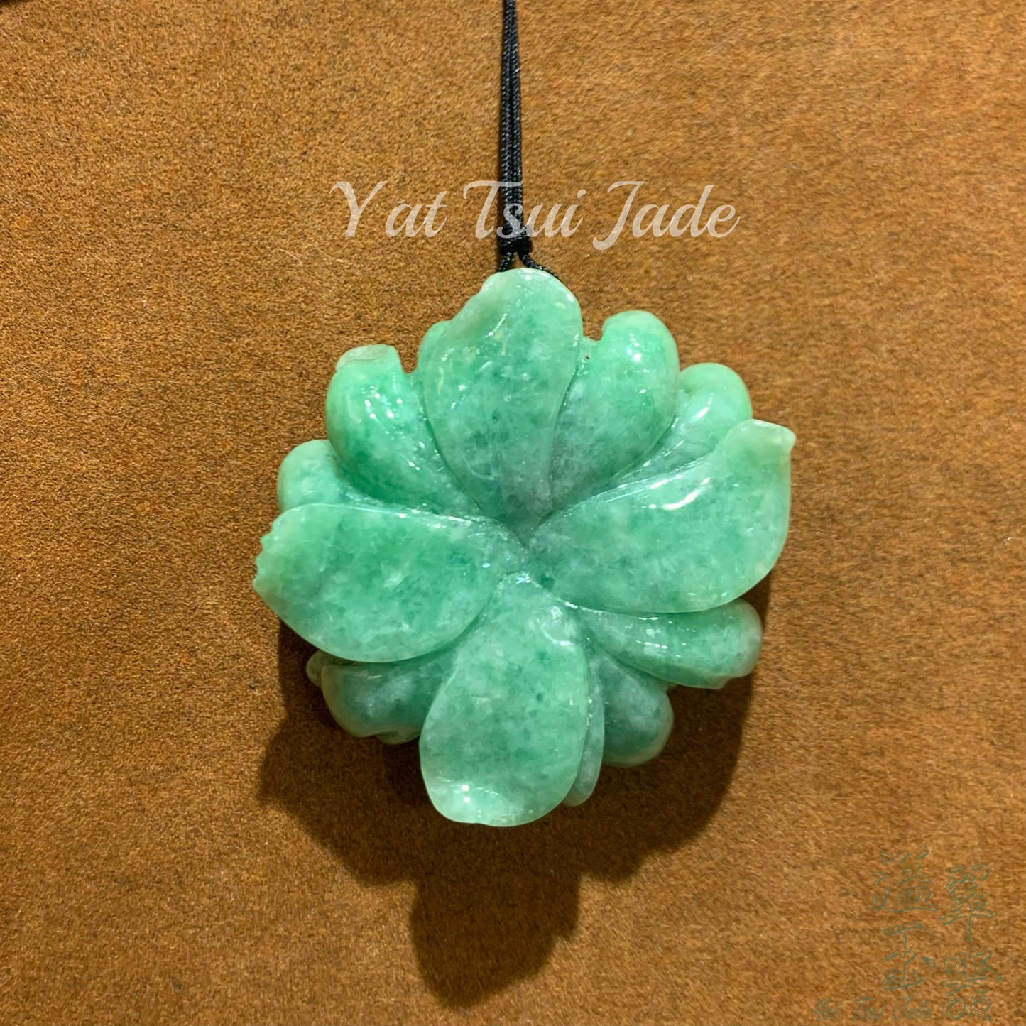 ✨天然緬甸翡翠「青翠蟹爪菊」盛放221225153