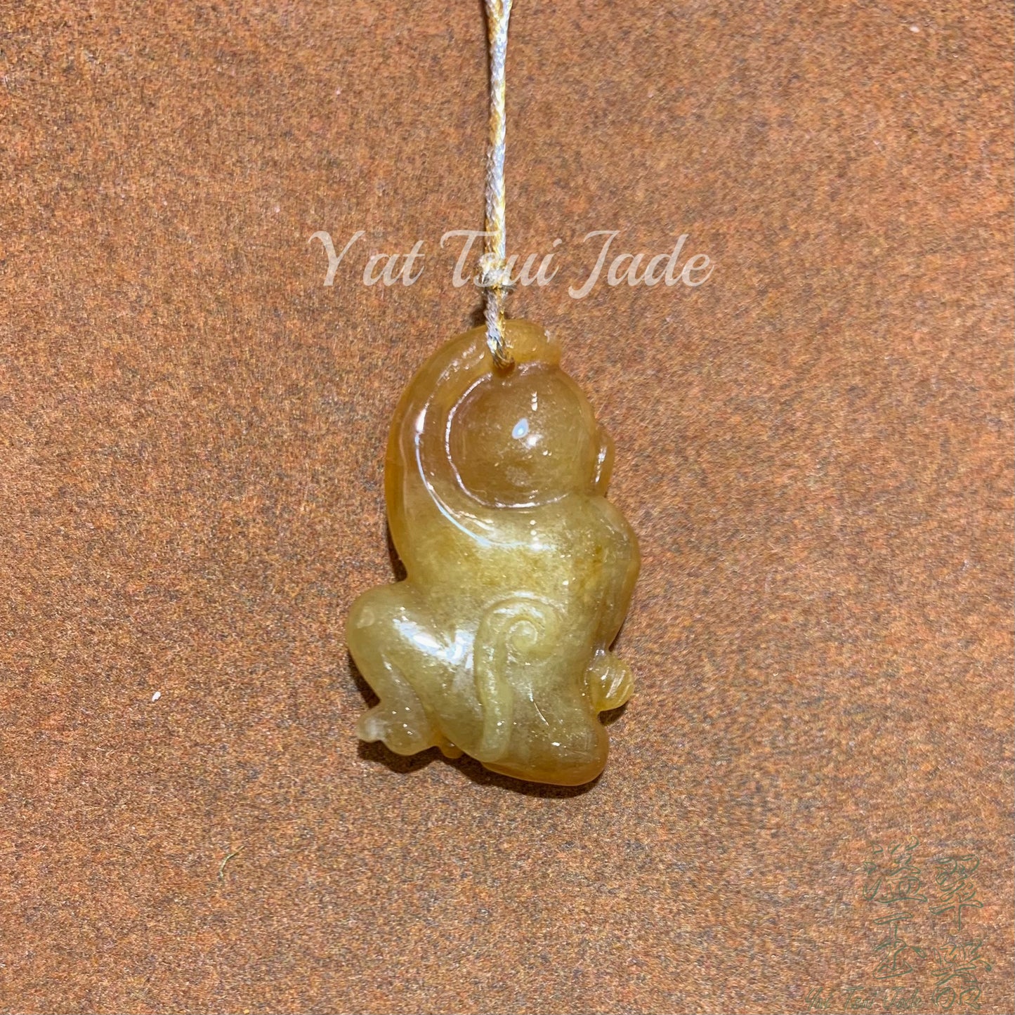 🔥《天然緬甸翡翠玉石》🔥翡紅玉猴AI221229507