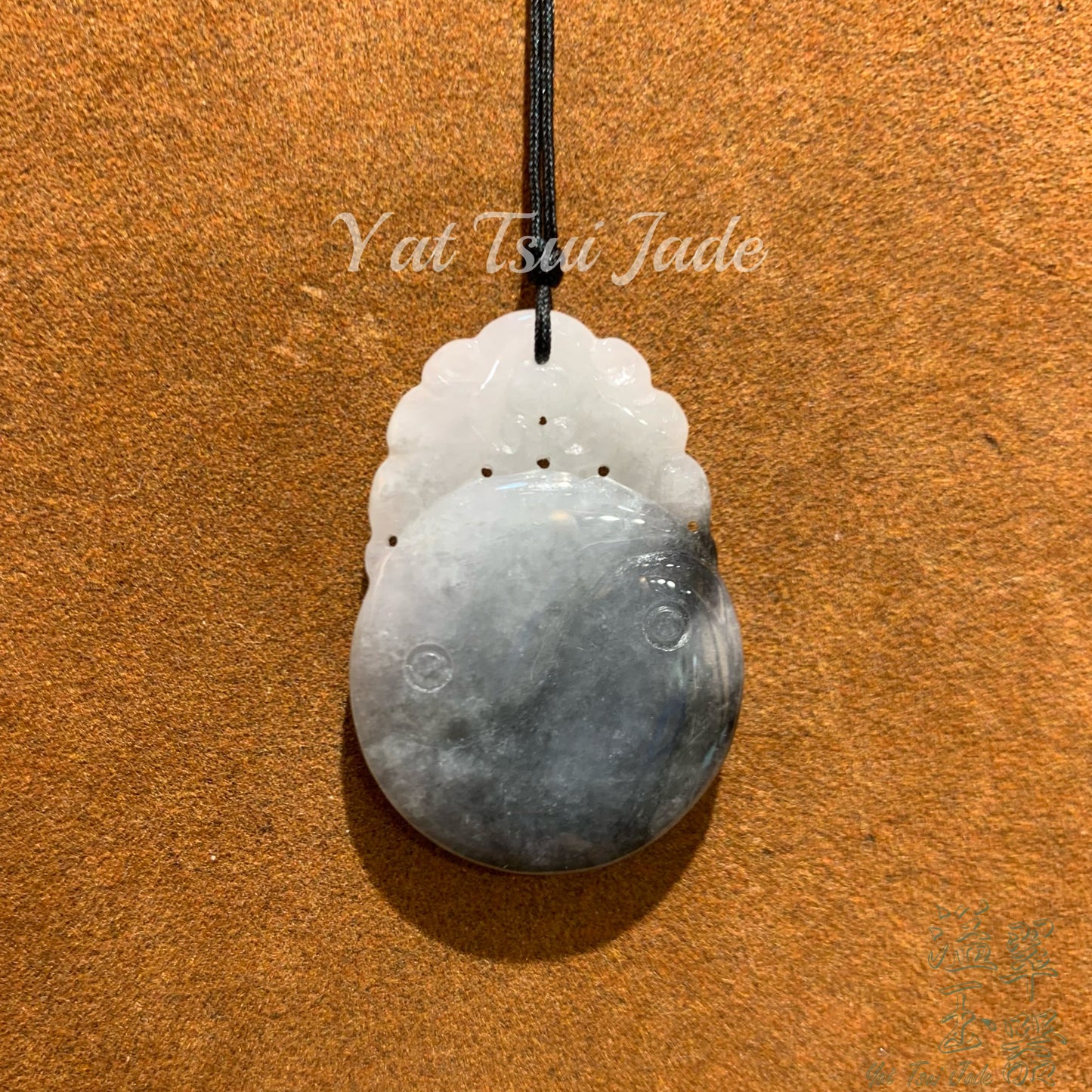 ✨天然緬甸翡翠烏雞分色太極🥰221224540