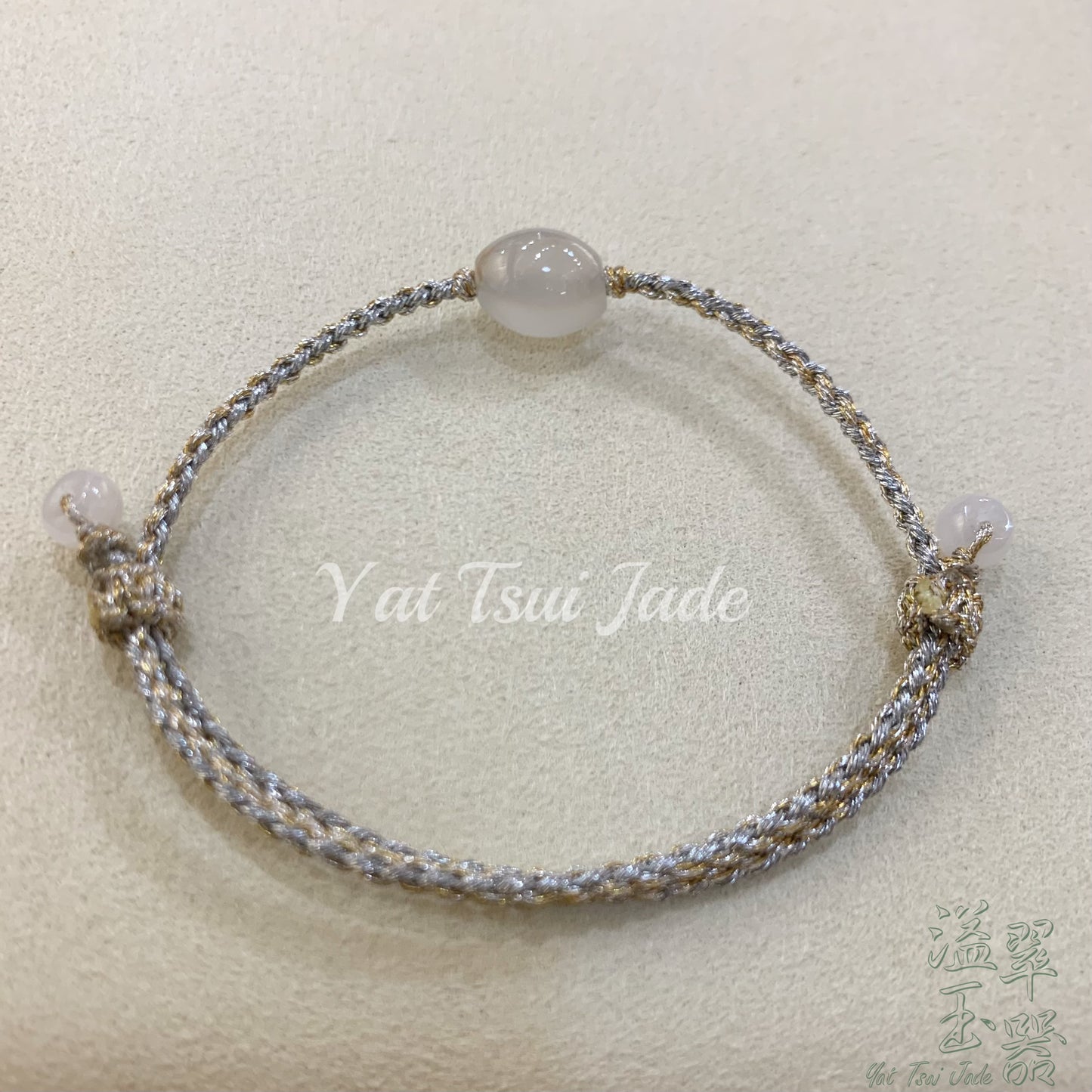 🌸天然緬甸翡翠冰種路路通拼配溢翠平安扣手繩🪢zc2211131536