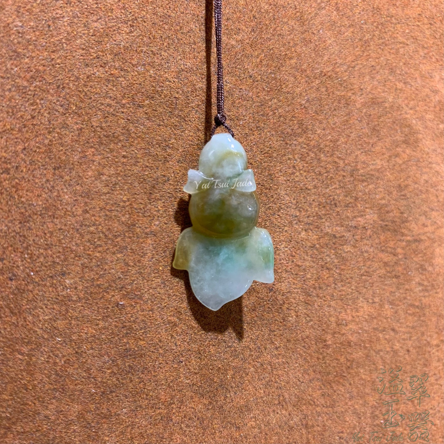 天然緬甸翡翠玉石🔥冰種三彩玉金魚🙏🏻221230130