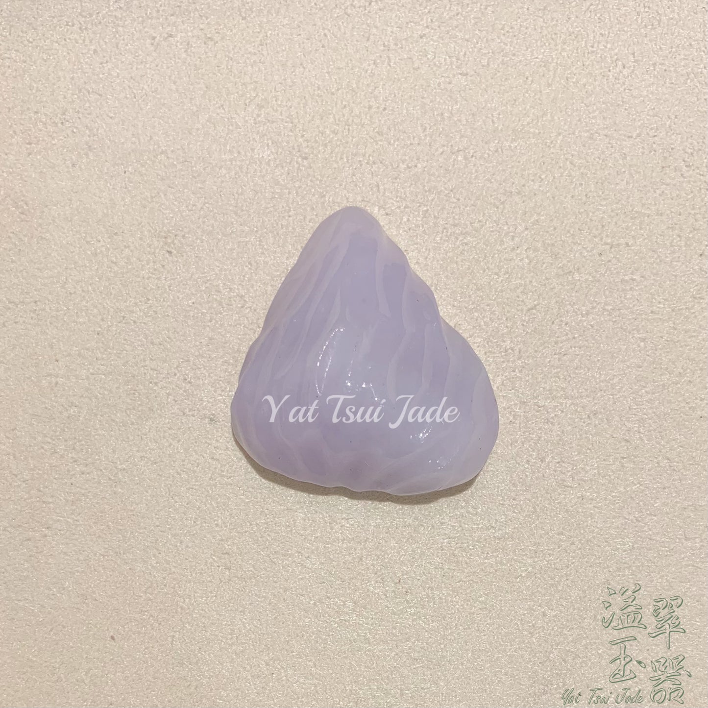 天然緬甸玉石不定形「平安無事」