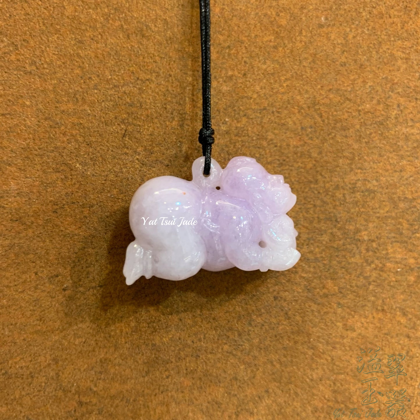 天然緬甸翡翠🔥春紫運財童子2324301