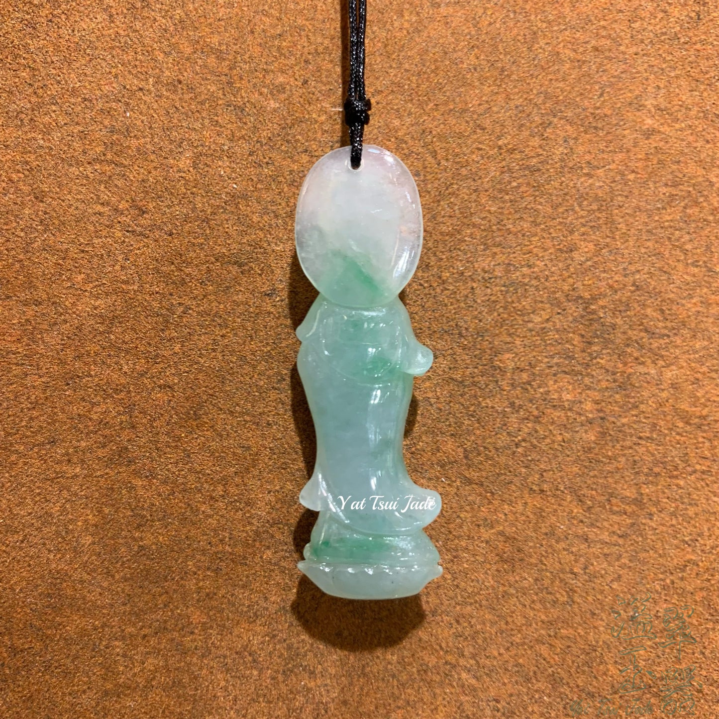 天然緬甸翡翠✨冰晴玉觀音🙏🏻T2321634