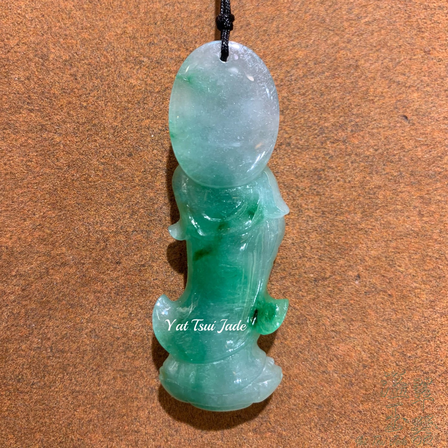 天然緬甸翡翠✨觀音娘娘面相慈祥🙏🏻T2321312