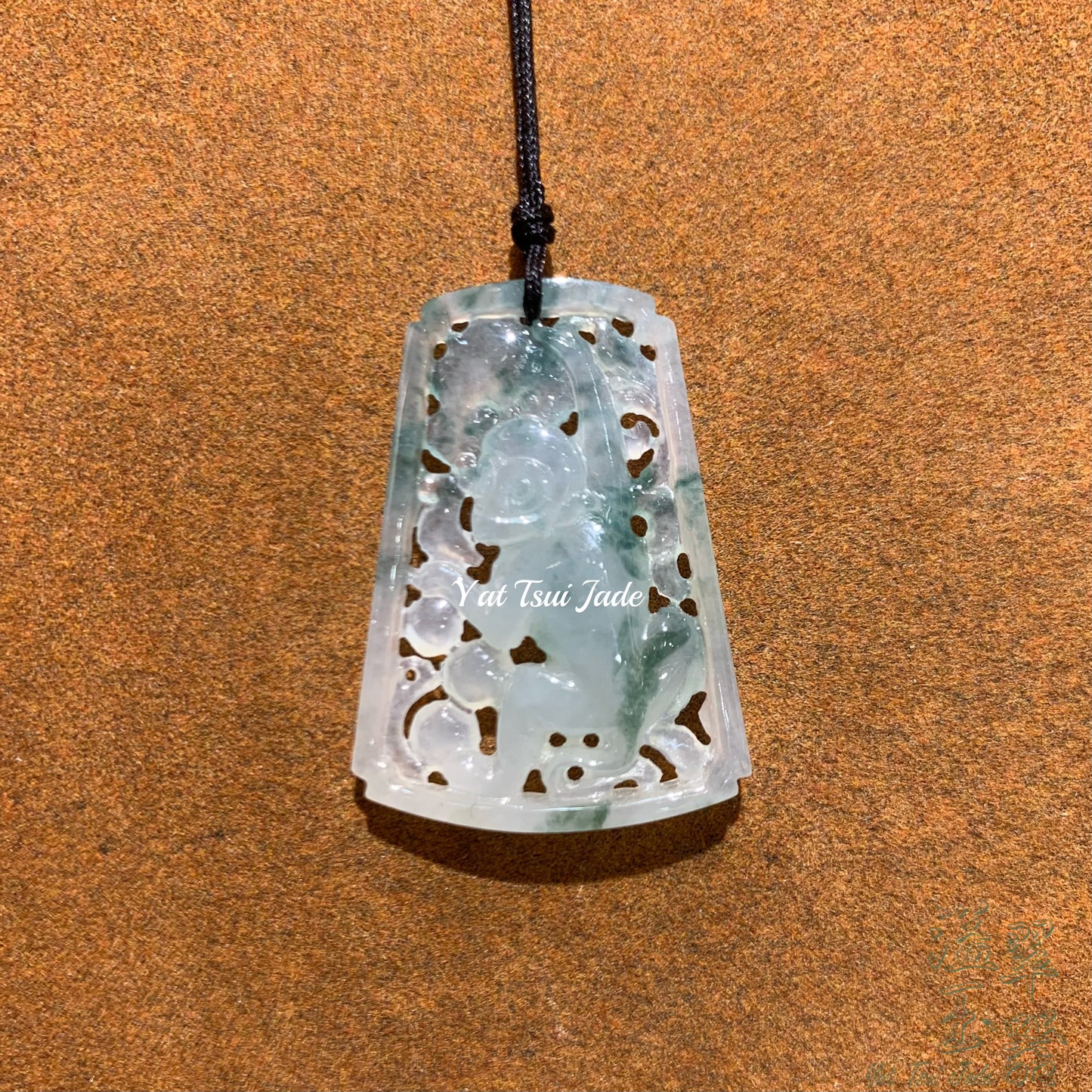 😍冰種飄綠花🐵猴🐒型態神似😍AI23113318