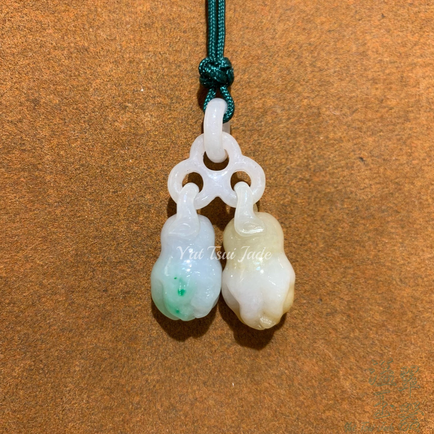 分色出環佛手💁🏻♀️ 分色夠特別😍 出環手工好🥰 玉質夠幼細🤗A2313405