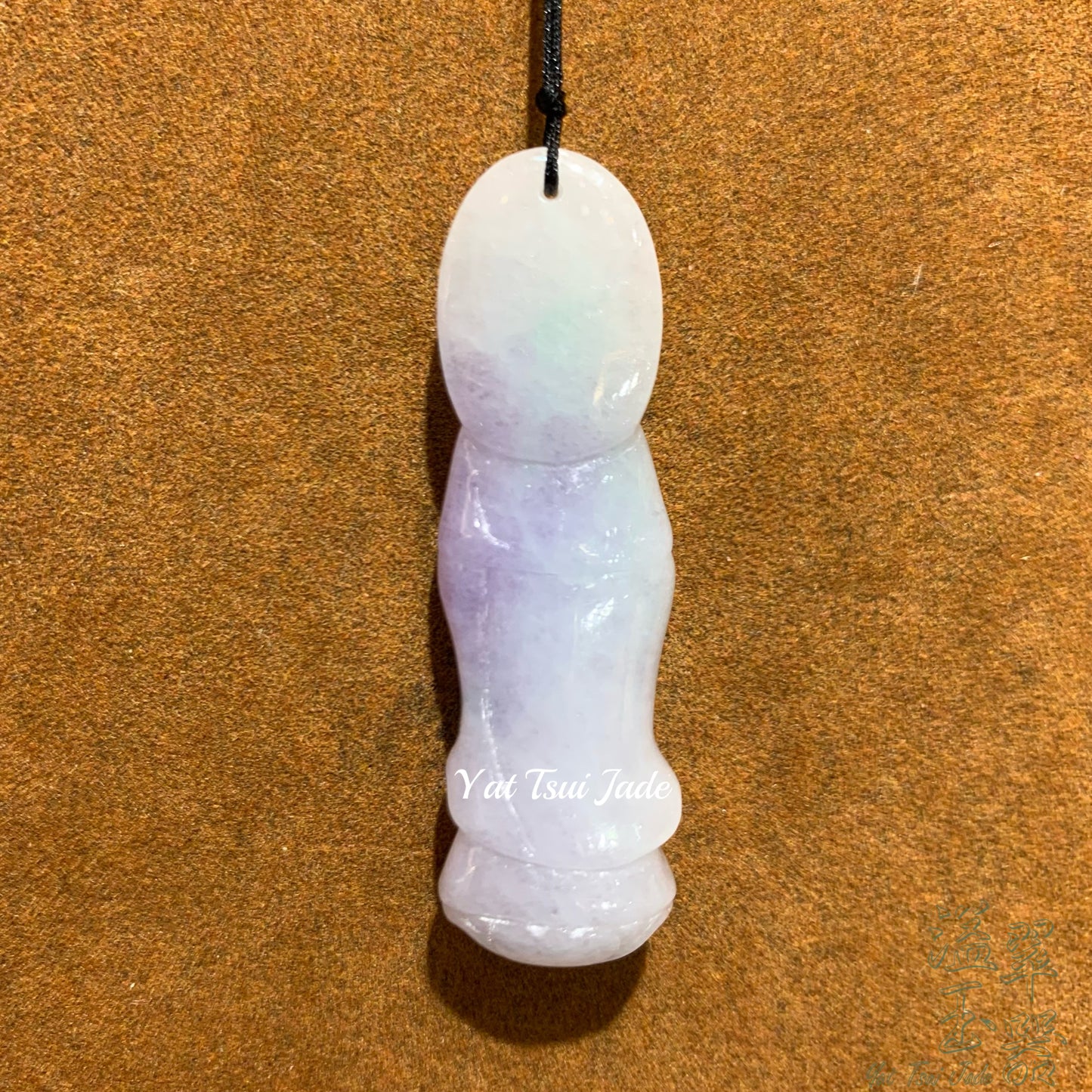 天然緬甸翡翠✨春彩觀音菩薩✨T23210352