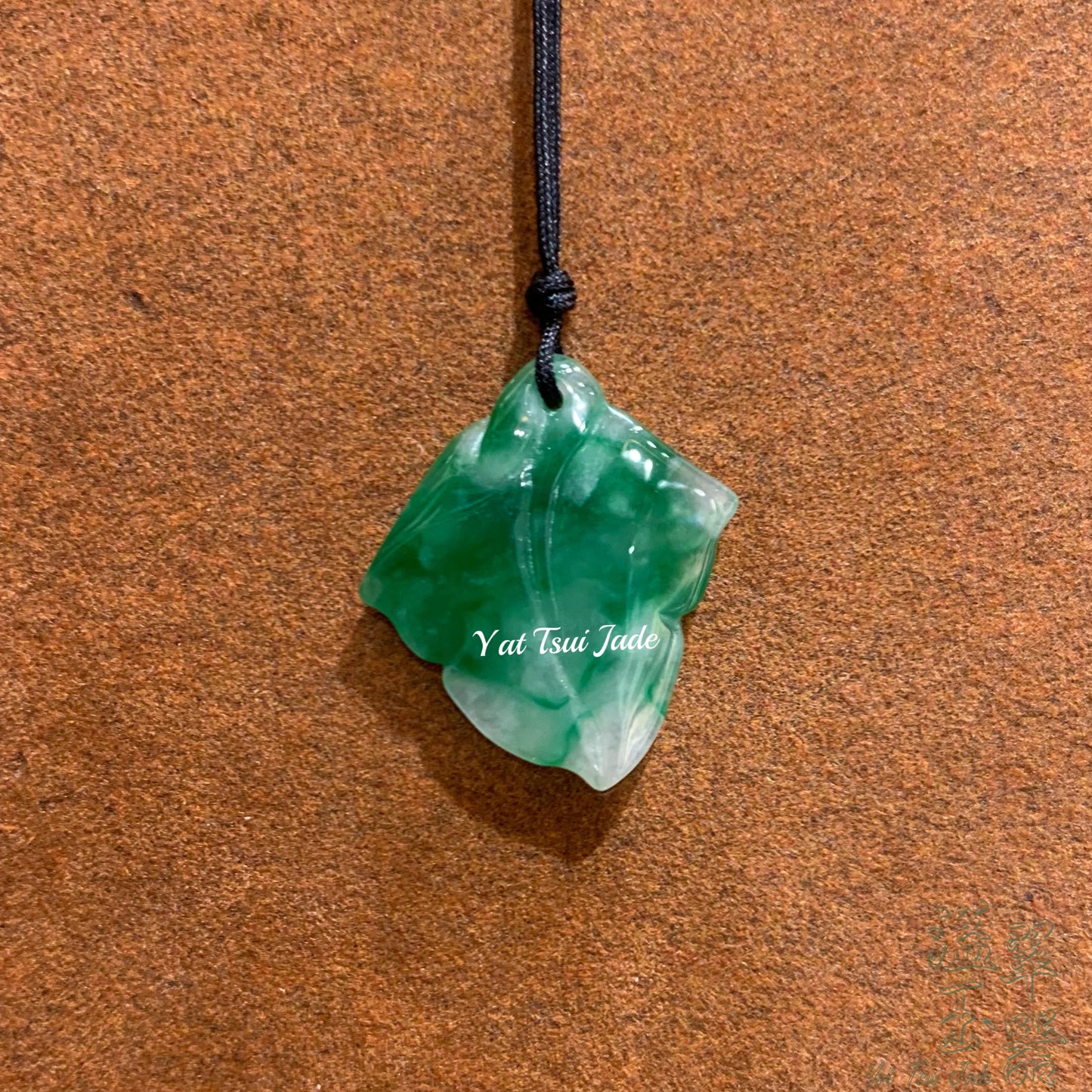 💝天然緬甸翡翠玉石梅花鹿(玉葉)2324628