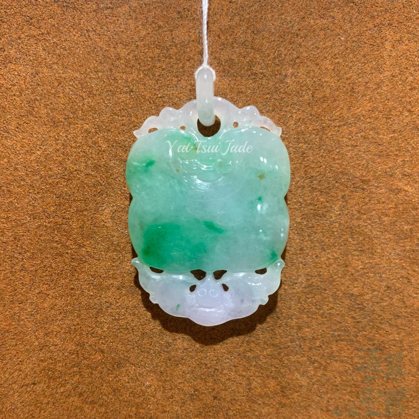 天然緬甸翡翠冰晴綠如意福到😍A2316416