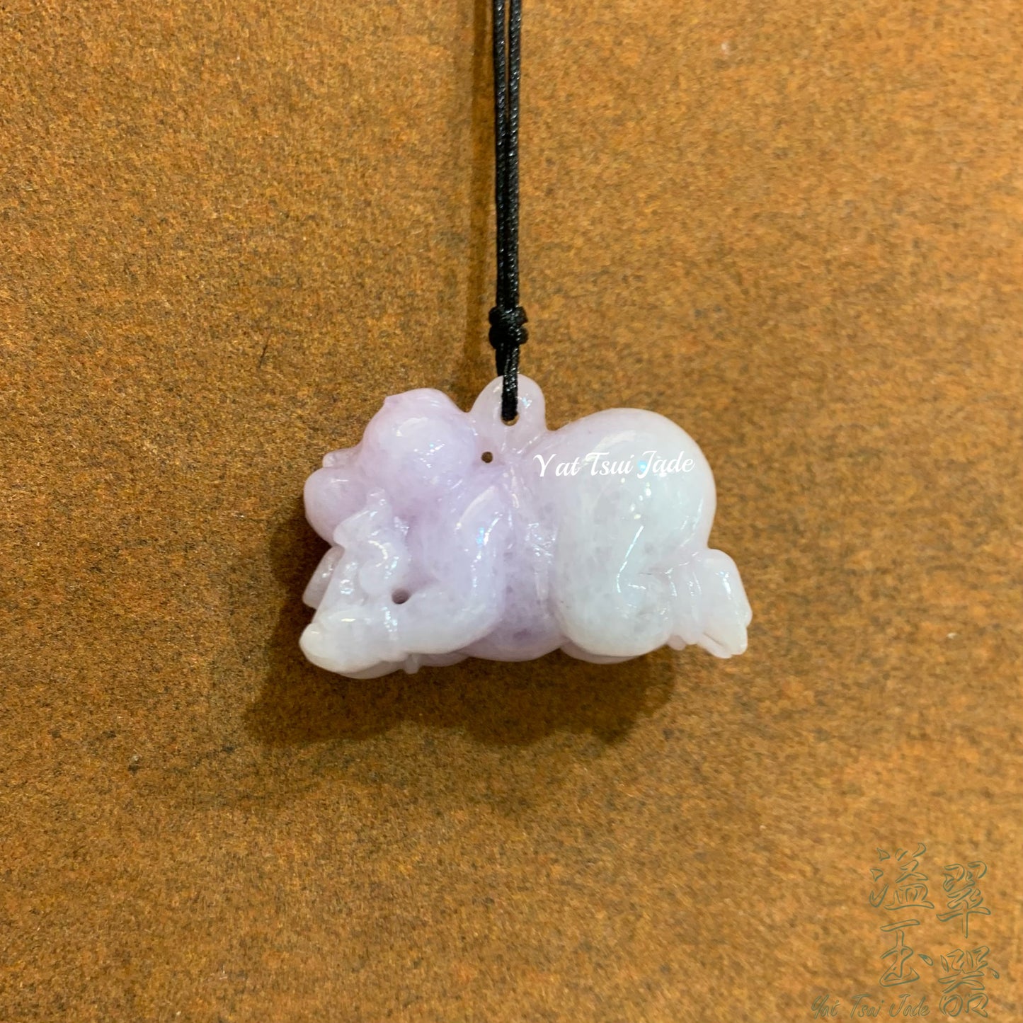 天然緬甸翡翠🔥春紫運財童子2324301