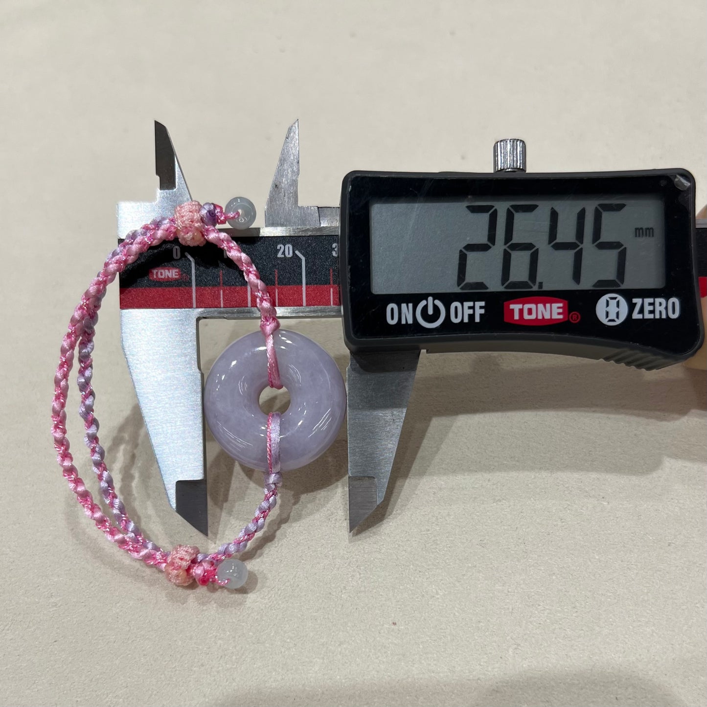 C25991438 🌸天然緬甸紫羅蘭翡翠*甜甜圈款平安扣配溢翠手繩系列