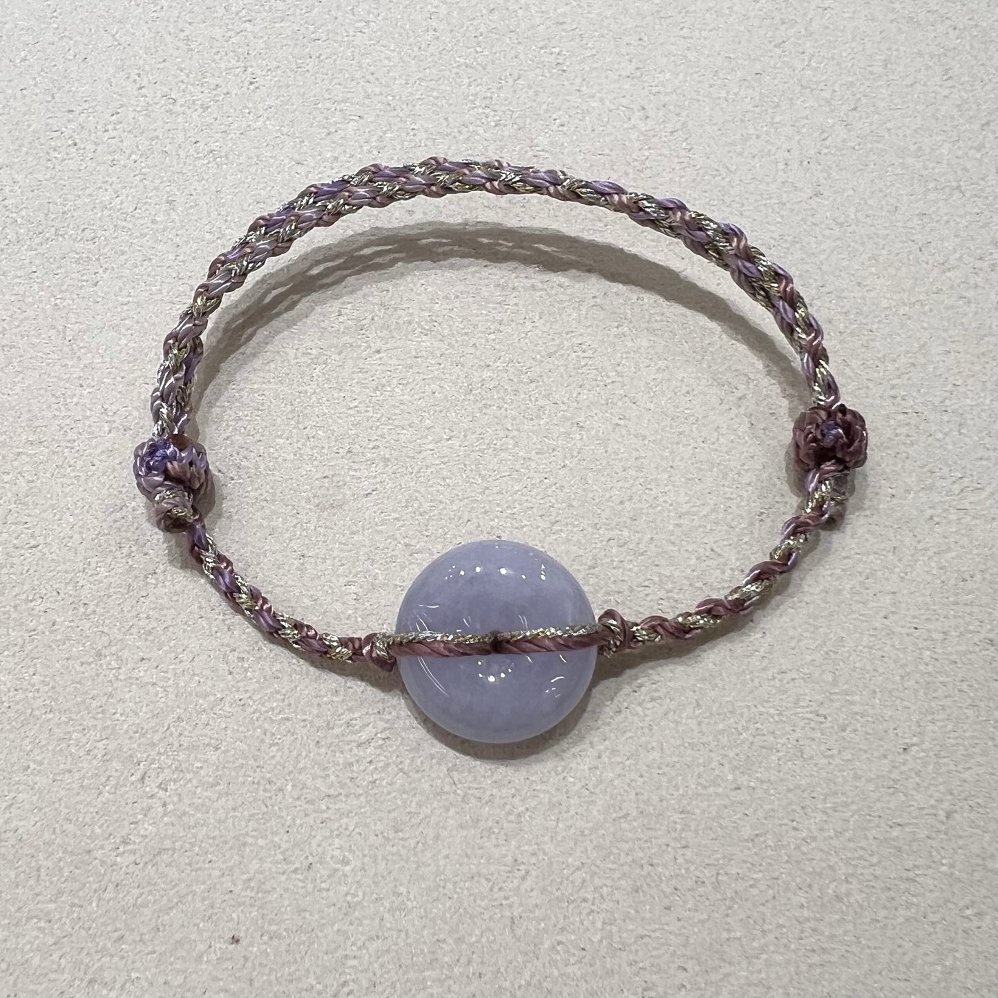 C25991230 天然緬甸翡翠｜紫羅蘭平安扣