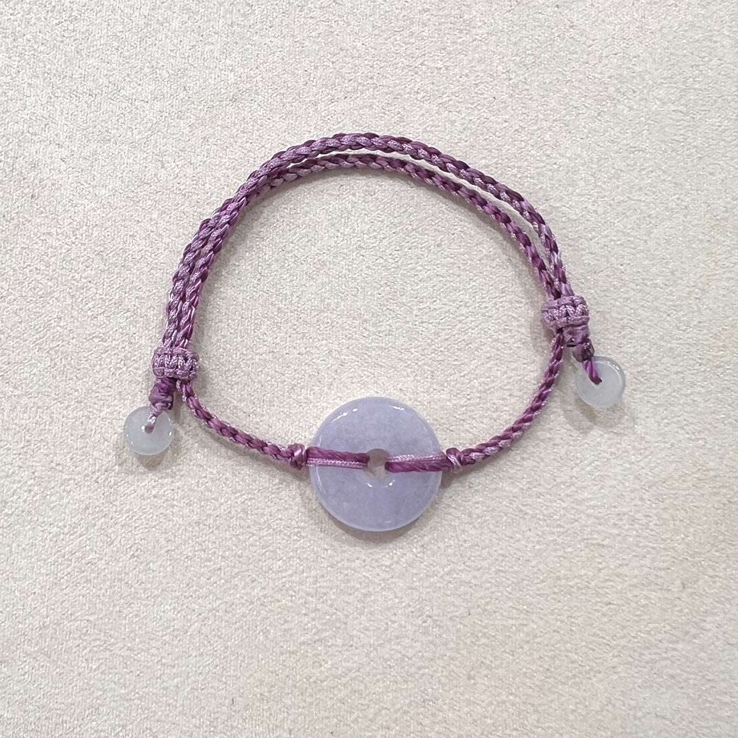 C25941548 天然緬甸翡翠🌸紫羅蘭平安扣