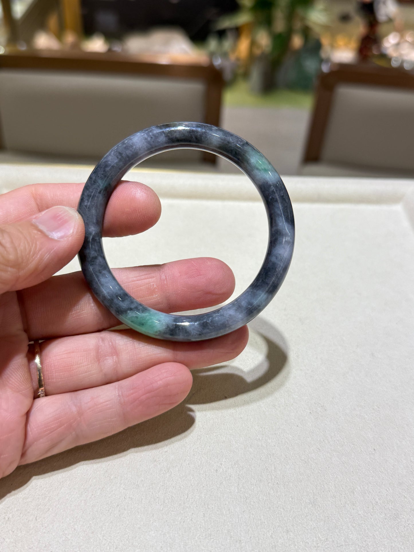 烏雞飄綠手鐲