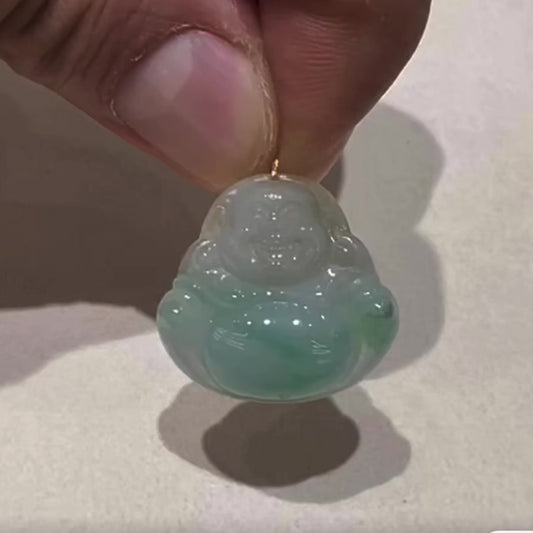 天然緬甸翡翠｜彌勒佛259301138